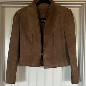 Vintage WinLit Suede Leather Jacket